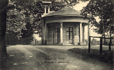 17837 Gezicht op de voorzijde van de Koepel van Stoop bij Austerlitz.N.B. Dit gedeelte van Austerlitz maakt deel uit ...